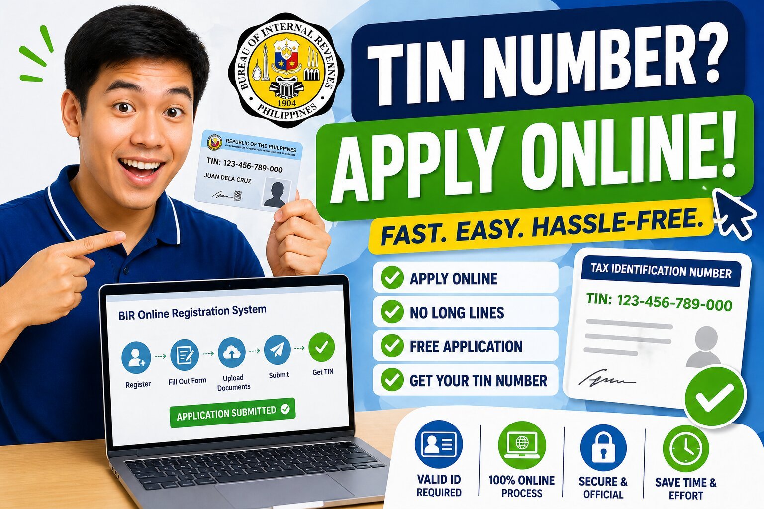 How to Apply TIN Number Online