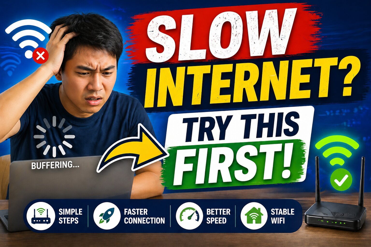 How to Fix Slow Internet