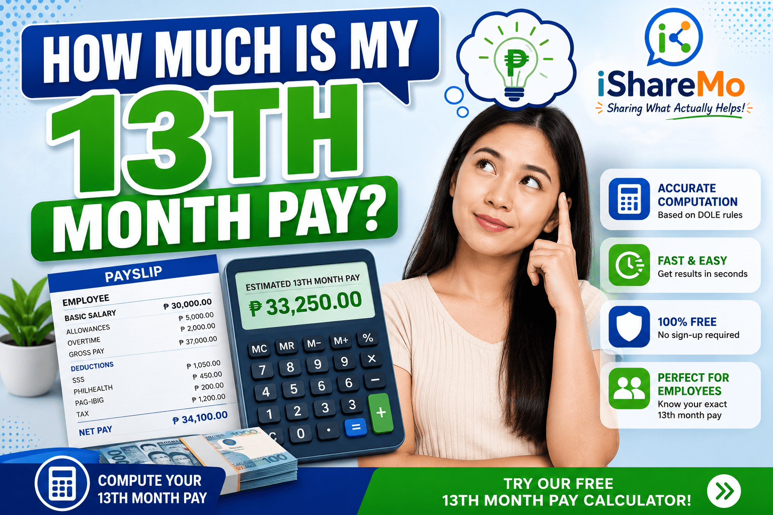How to Compute 13th Month Pay