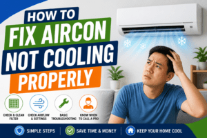 How to Fix Aircon Not Cooling