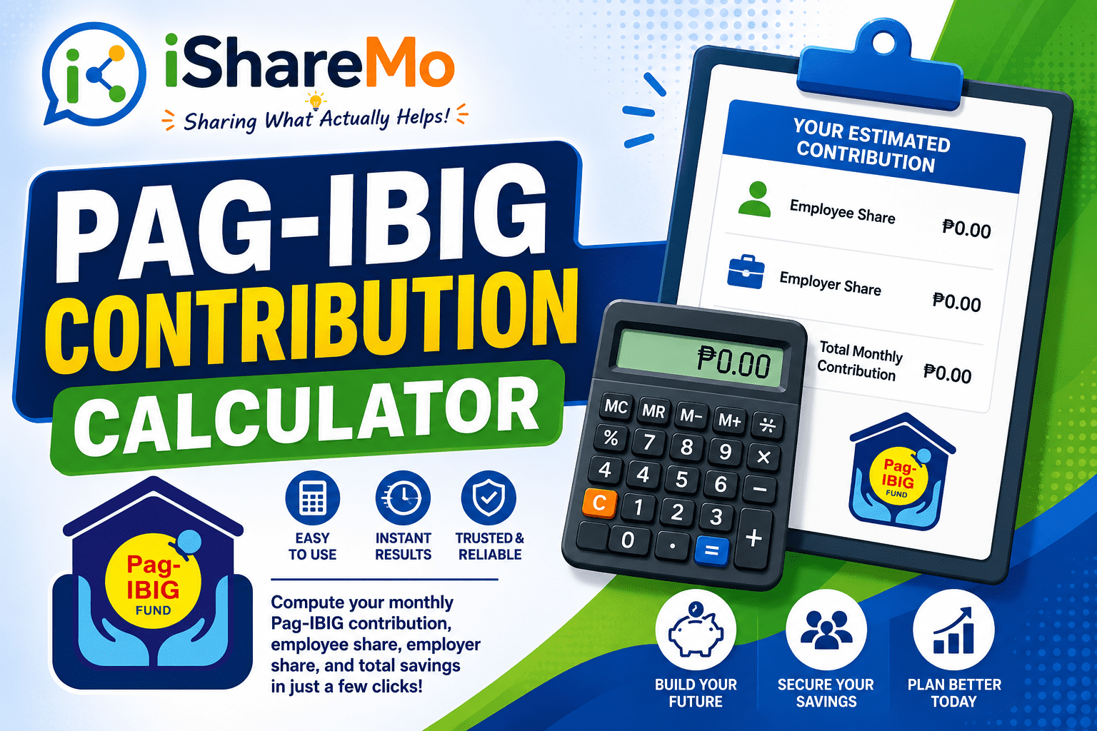 Pag-IBIG Contribution Calculator