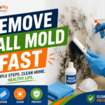 how to remove molds on walls