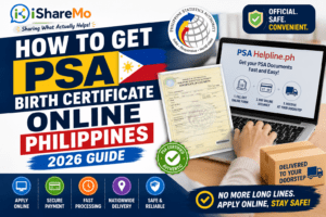 how to get psa birth certificate online philippines