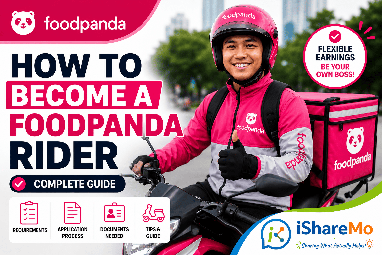 How to become a food panda rider